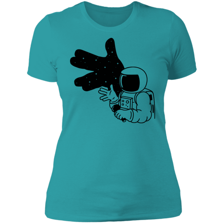 T-Shirts Tahiti Blue / S Cosmo Shadow Women's Premium T-Shirt