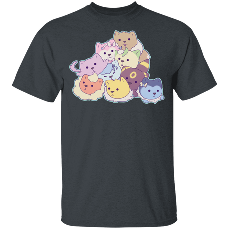 T-Shirts Dark Heather / YXS Cosplay Kitties Youth T-Shirt