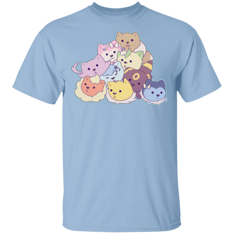 T-Shirts Light Blue / YXS Cosplay Kitties Youth T-Shirt