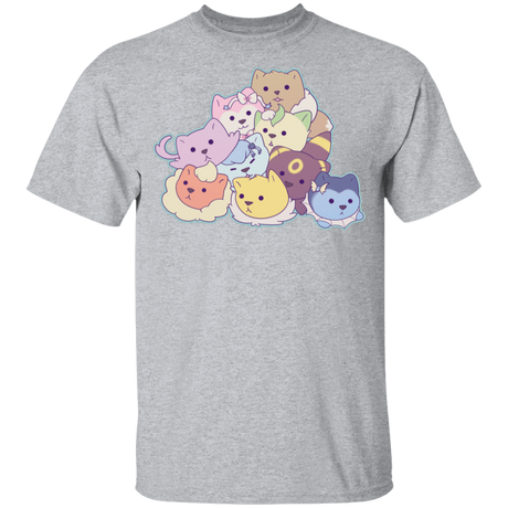 T-Shirts Sport Grey / YXS Cosplay Kitties Youth T-Shirt