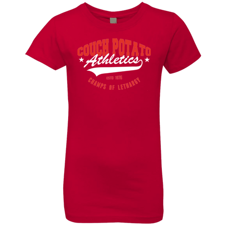 T-Shirts Red / YXS Couch Potato Girls Premium T-Shirt