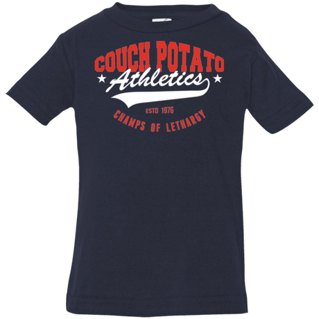 T-Shirts Navy / 6 Months Couch Potato Infant Premium T-Shirt