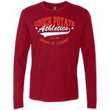 T-Shirts Cardinal / Small Couch Potato Men's Premium Long Sleeve