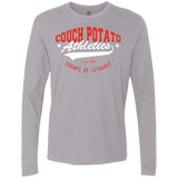 T-Shirts Heather Grey / Small Couch Potato Men's Premium Long Sleeve