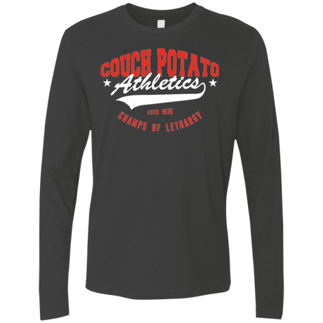 T-Shirts Heavy Metal / Small Couch Potato Men's Premium Long Sleeve