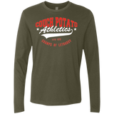 T-Shirts Military Green / Small Couch Potato Men's Premium Long Sleeve