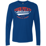 T-Shirts Royal / Small Couch Potato Men's Premium Long Sleeve