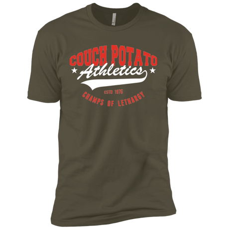 T-Shirts Military Green / X-Small Couch Potato Men's Premium T-Shirt