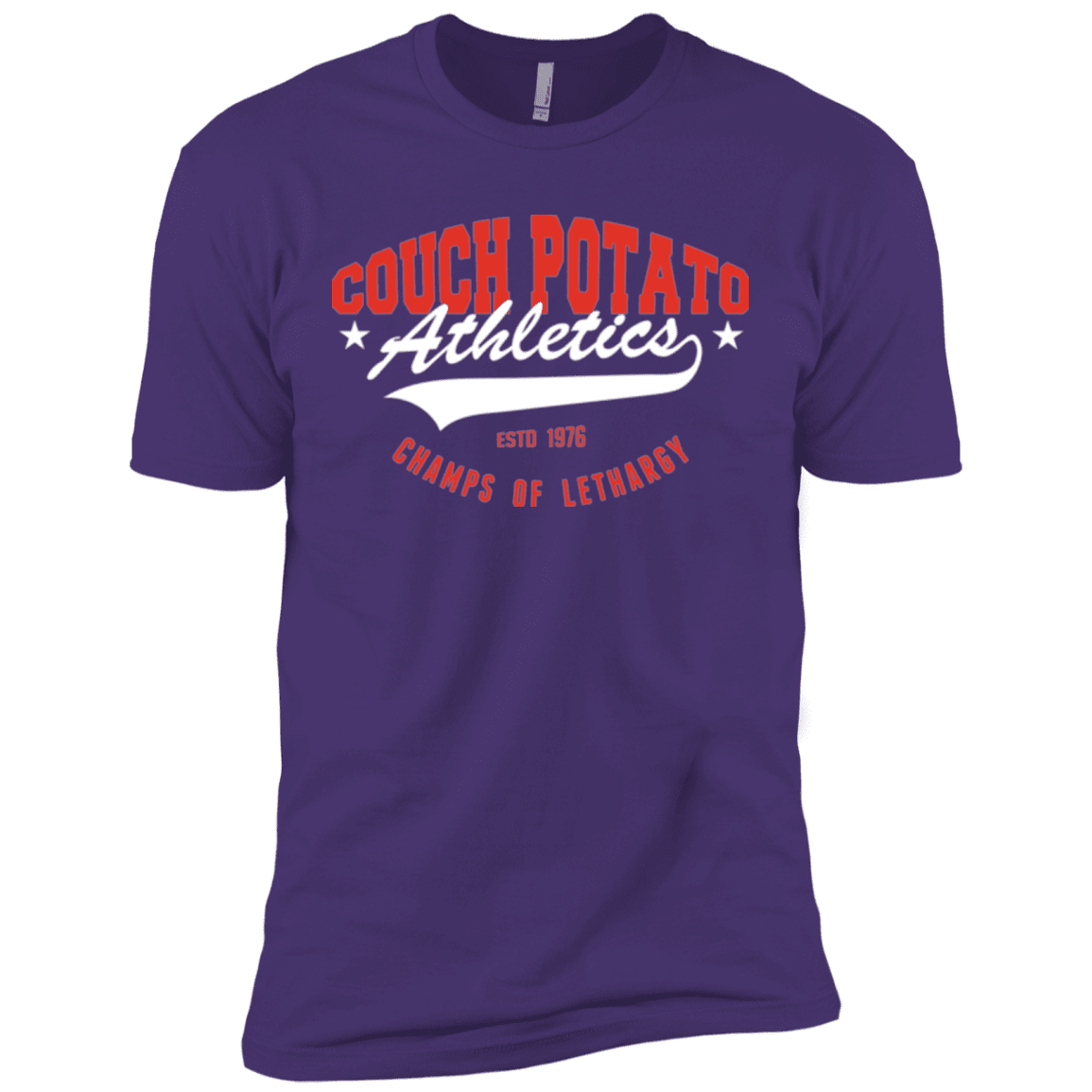 T-Shirts Purple / X-Small Couch Potato Men's Premium T-Shirt