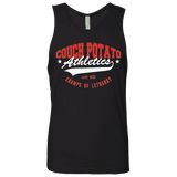 T-Shirts Black / Small Couch Potato Men's Premium Tank Top