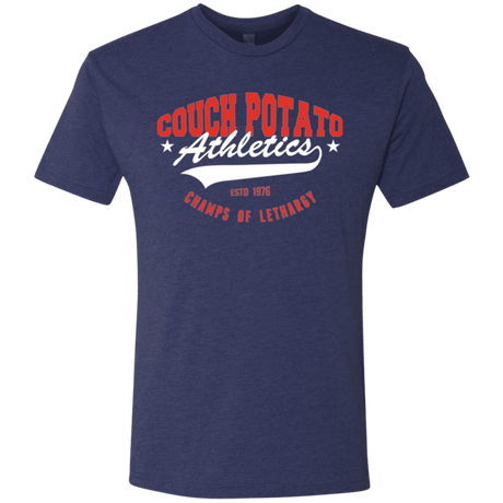 T-Shirts Vintage Navy / Small Couch Potato Men's Triblend T-Shirt