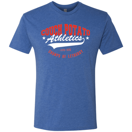 T-Shirts Vintage Royal / Small Couch Potato Men's Triblend T-Shirt