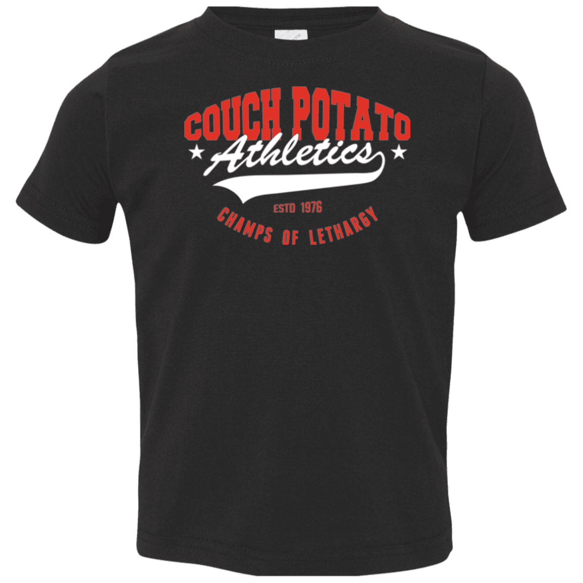 T-Shirts Black / 2T Couch Potato Toddler Premium T-Shirt