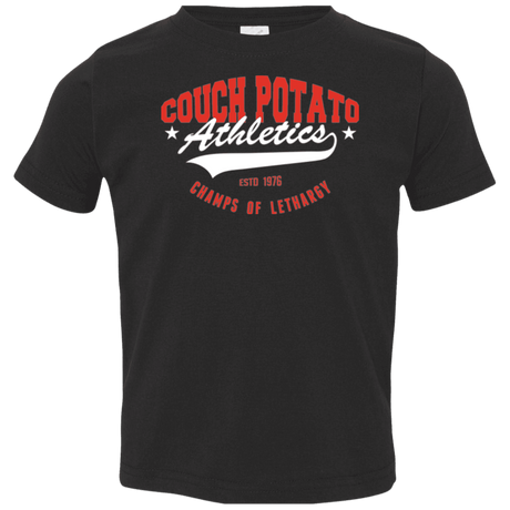 T-Shirts Black / 2T Couch Potato Toddler Premium T-Shirt