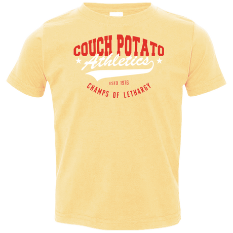 T-Shirts Butter / 2T Couch Potato Toddler Premium T-Shirt