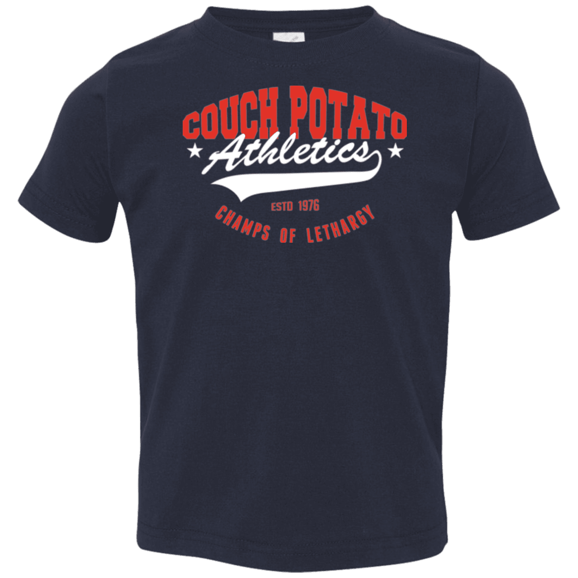 T-Shirts Navy / 2T Couch Potato Toddler Premium T-Shirt