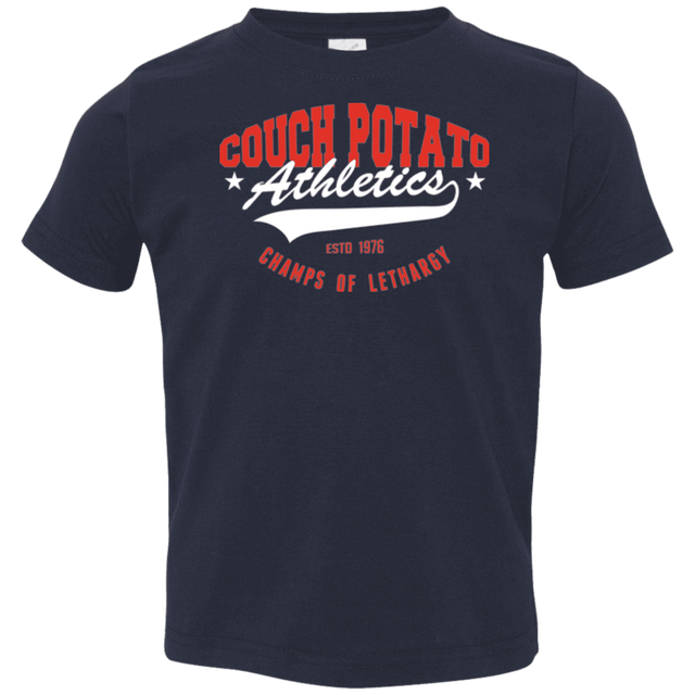 T-Shirts Navy / 2T Couch Potato Toddler Premium T-Shirt