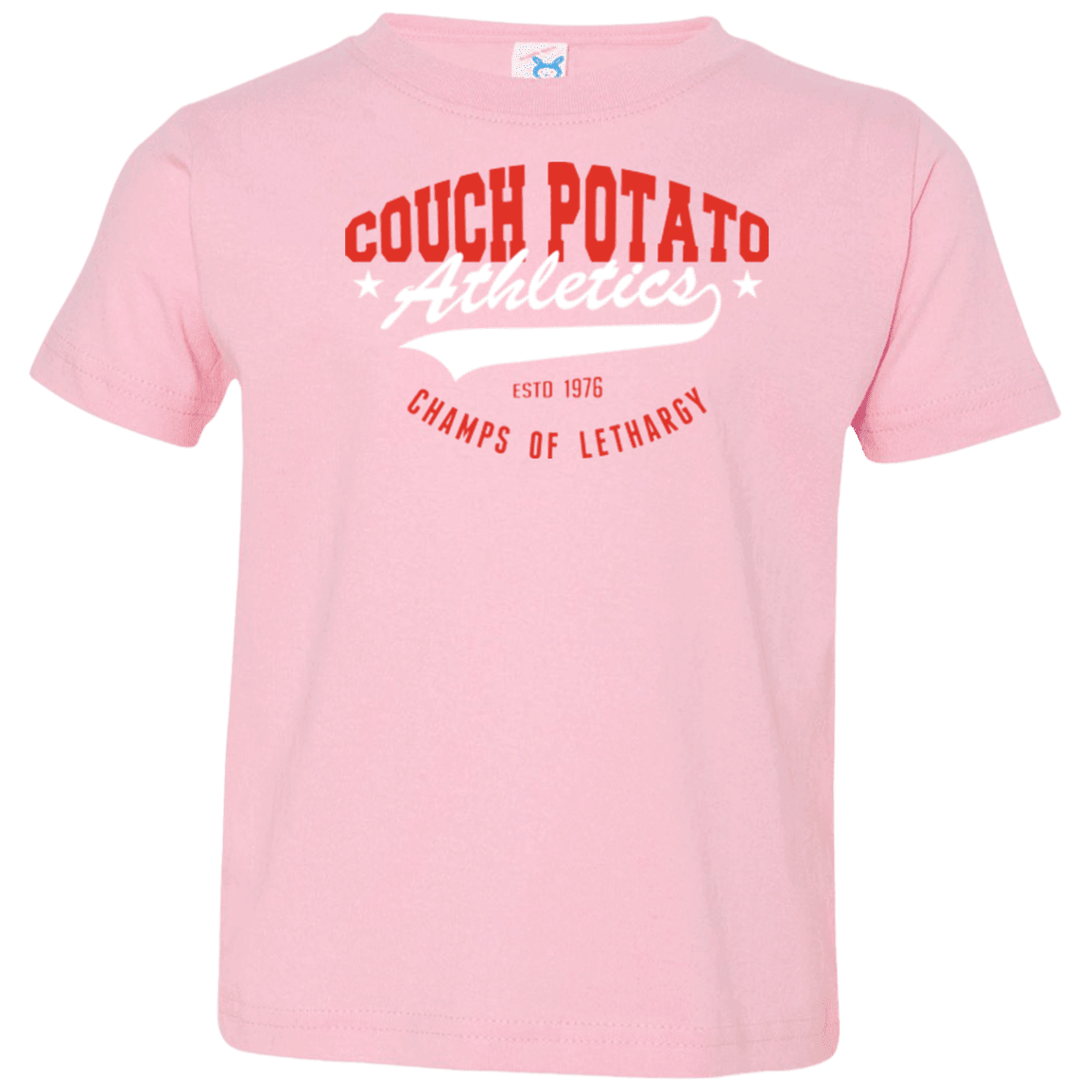 T-Shirts Pink / 2T Couch Potato Toddler Premium T-Shirt