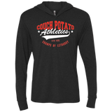 T-Shirts Vintage Black / X-Small Couch Potato Triblend Long Sleeve Hoodie Tee