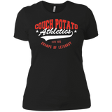 T-Shirts Black / X-Small Couch Potato Women's Premium T-Shirt