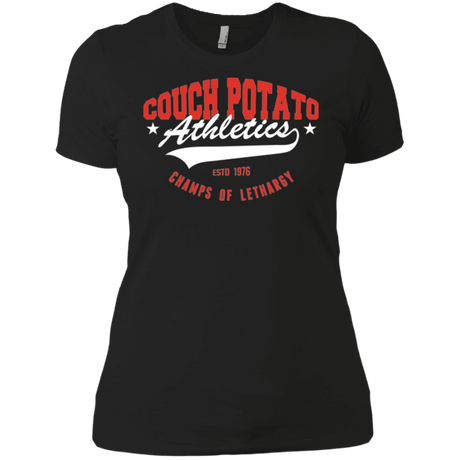 T-Shirts Black / X-Small Couch Potato Women's Premium T-Shirt