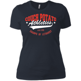 T-Shirts Indigo / X-Small Couch Potato Women's Premium T-Shirt