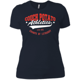 T-Shirts Midnight Navy / X-Small Couch Potato Women's Premium T-Shirt