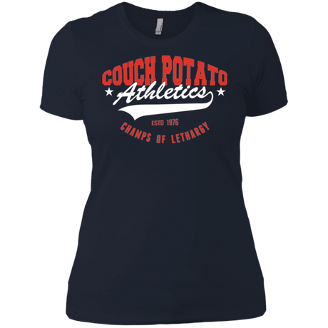 T-Shirts Midnight Navy / X-Small Couch Potato Women's Premium T-Shirt