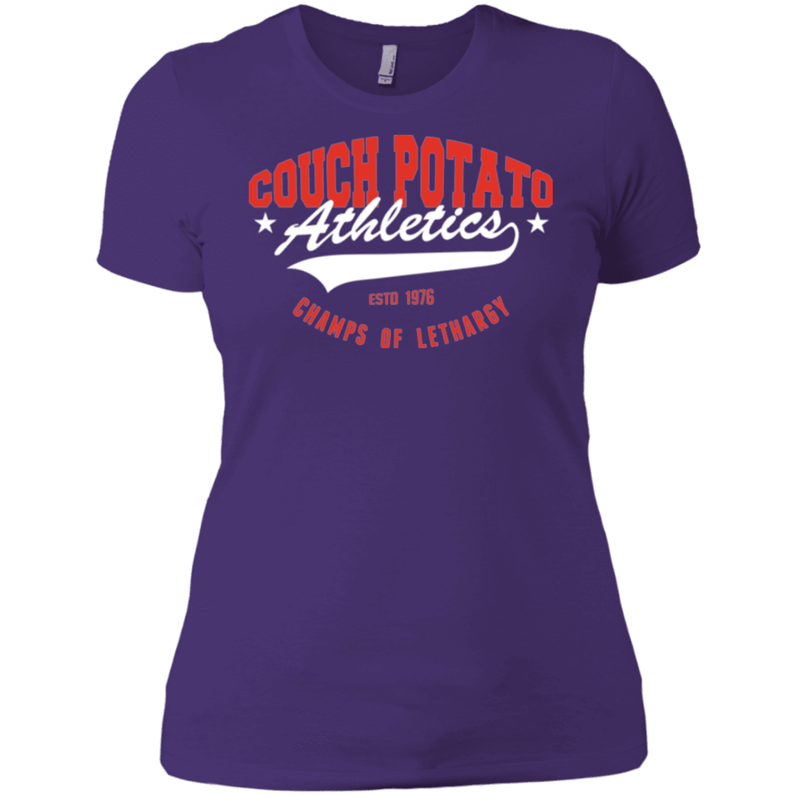T-Shirts Purple / X-Small Couch Potato Women's Premium T-Shirt