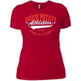 T-Shirts Red / X-Small Couch Potato Women's Premium T-Shirt