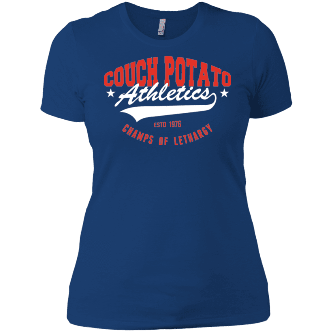 T-Shirts Royal / X-Small Couch Potato Women's Premium T-Shirt