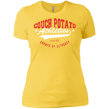 T-Shirts Vibrant Yellow / X-Small Couch Potato Women's Premium T-Shirt