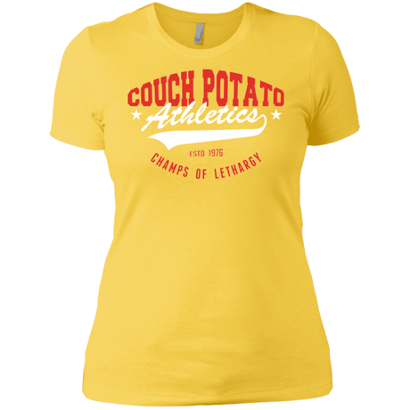 T-Shirts Vibrant Yellow / X-Small Couch Potato Women's Premium T-Shirt