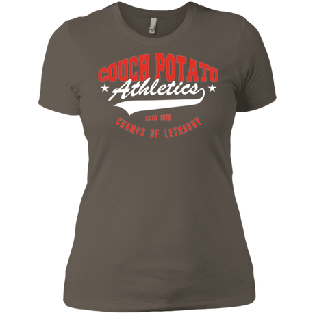 T-Shirts Warm Grey / X-Small Couch Potato Women's Premium T-Shirt