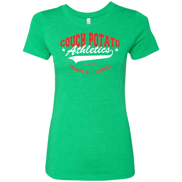 T-Shirts Envy / Small Couch Potato Women's Triblend T-Shirt