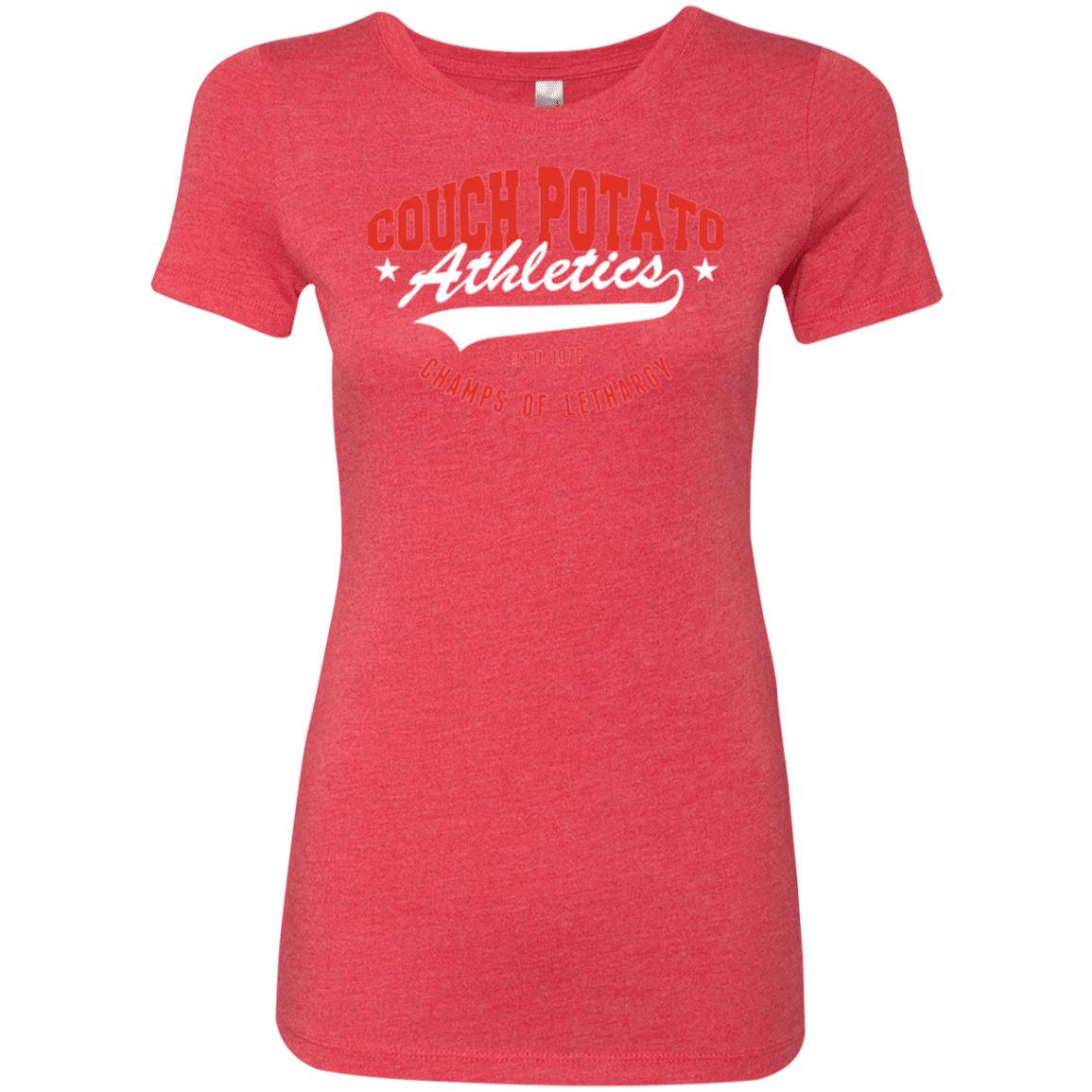 T-Shirts Vintage Red / Small Couch Potato Women's Triblend T-Shirt