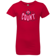 T-Shirts Red / YXS Count Girls Premium T-Shirt