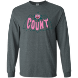 T-Shirts Dark Heather / S Count Men's Long Sleeve T-Shirt