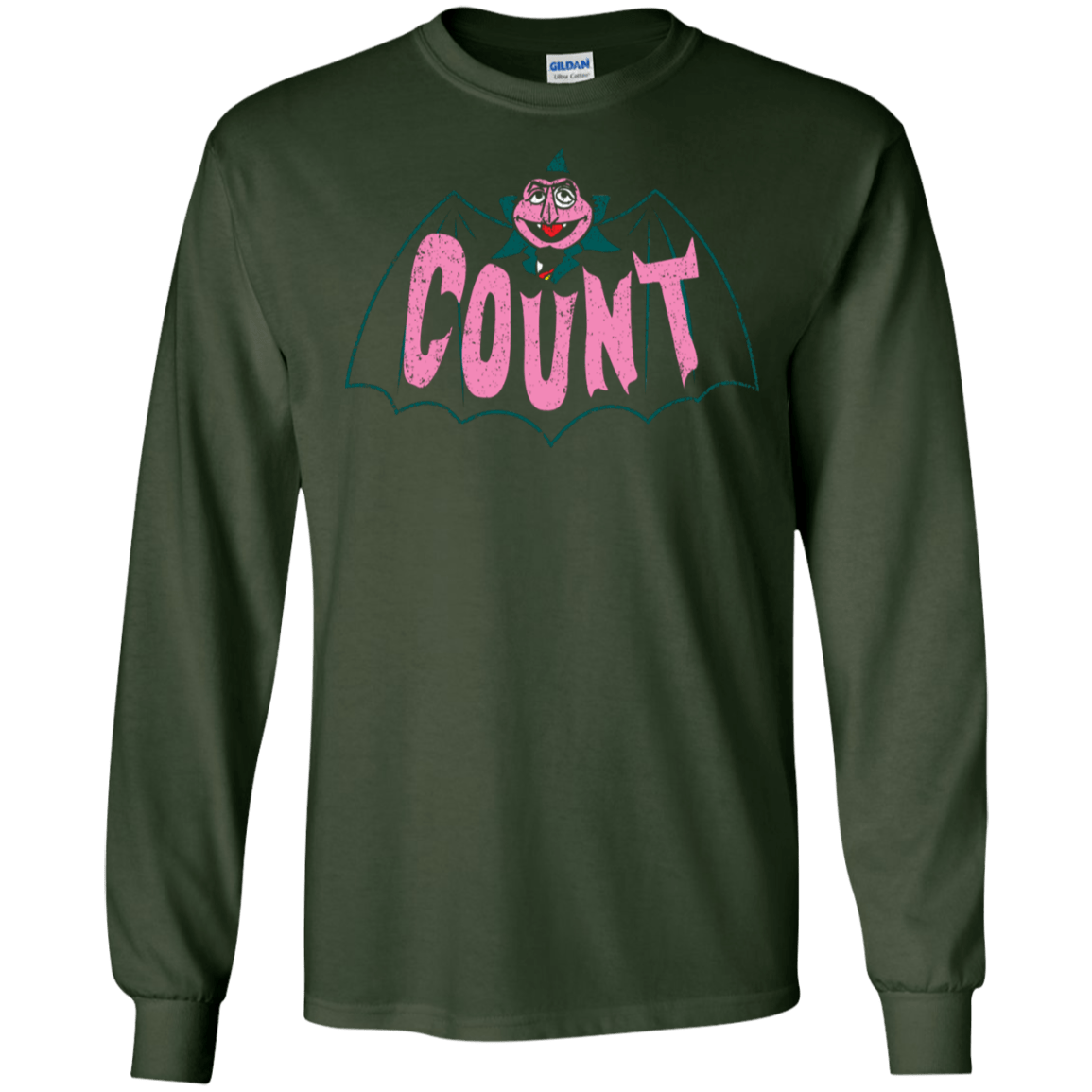 T-Shirts Forest Green / S Count Men's Long Sleeve T-Shirt