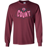T-Shirts Maroon / S Count Men's Long Sleeve T-Shirt