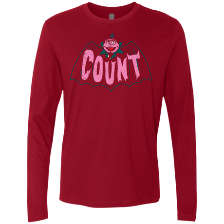 T-Shirts Cardinal / S Count Men's Premium Long Sleeve