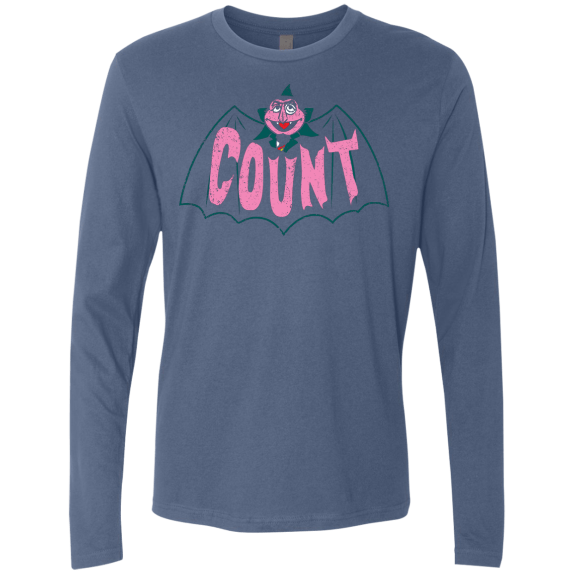 T-Shirts Indigo / S Count Men's Premium Long Sleeve