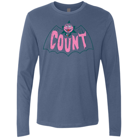 T-Shirts Indigo / S Count Men's Premium Long Sleeve