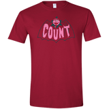 T-Shirts Cardinal Red / S Count Men's Semi-Fitted Softstyle