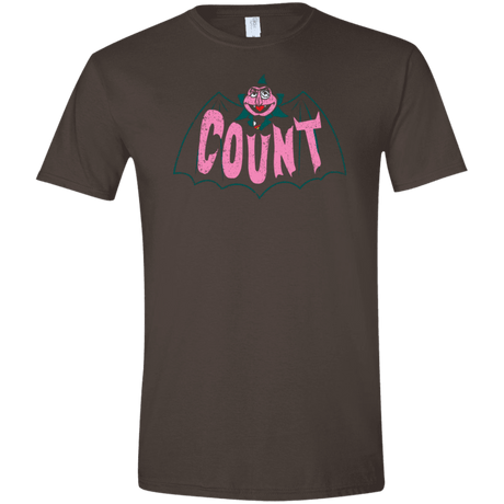 T-Shirts Dark Chocolate / S Count Men's Semi-Fitted Softstyle