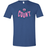 T-Shirts Heather Royal / X-Small Count Men's Semi-Fitted Softstyle