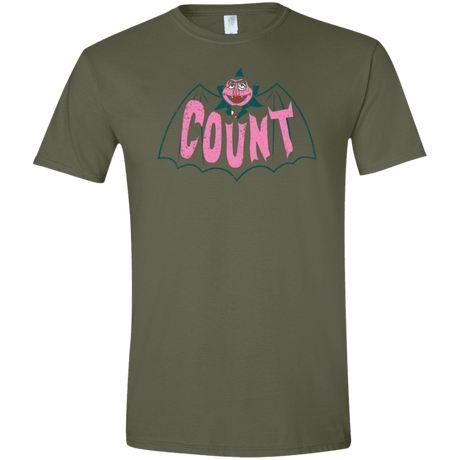 T-Shirts Military Green / S Count Men's Semi-Fitted Softstyle