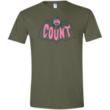 T-Shirts Military Green / S Count Men's Semi-Fitted Softstyle