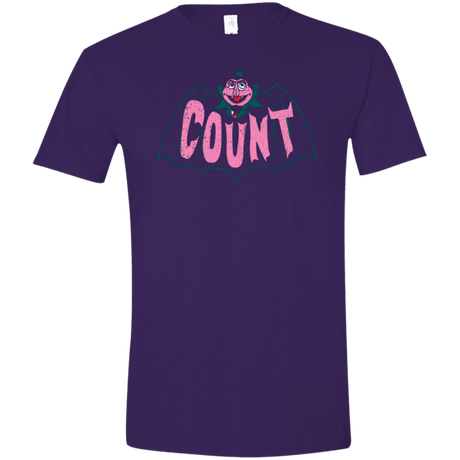 T-Shirts Purple / S Count Men's Semi-Fitted Softstyle