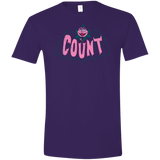 T-Shirts Purple / S Count Men's Semi-Fitted Softstyle